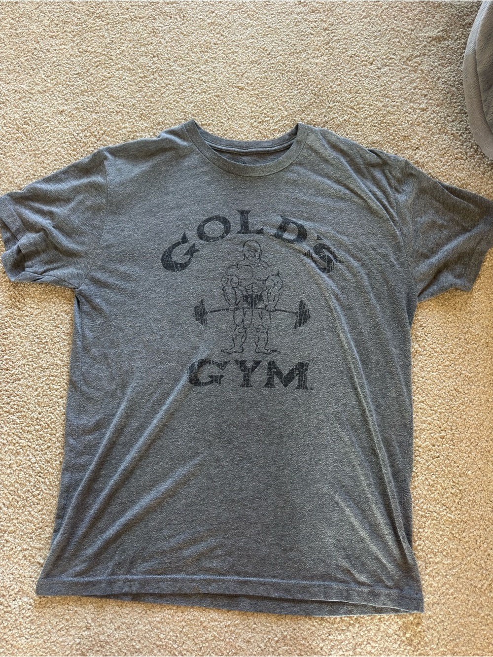 Gold's Gym Women’s Short-Sleeve Logo Tee in Gray